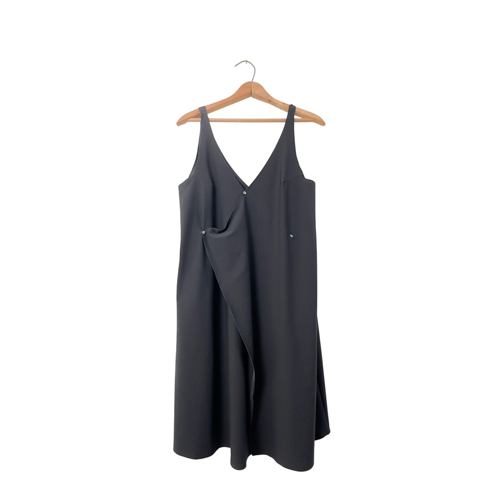 ADAY Over In One Dress Black Nylon Blend - M